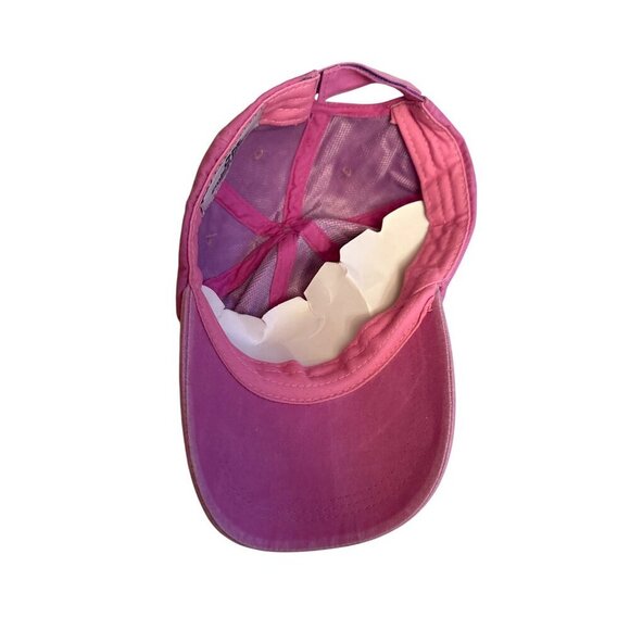 NWT Panama City Beach FL Pink Embroidered Baseball Cap Cotton Adjustable Strap - Picture 4 of 5